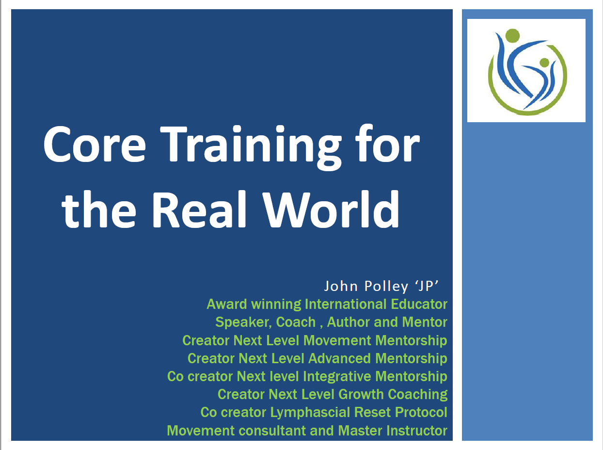 Core Training for the Real World (NZ REPS 0.5 CPDs)