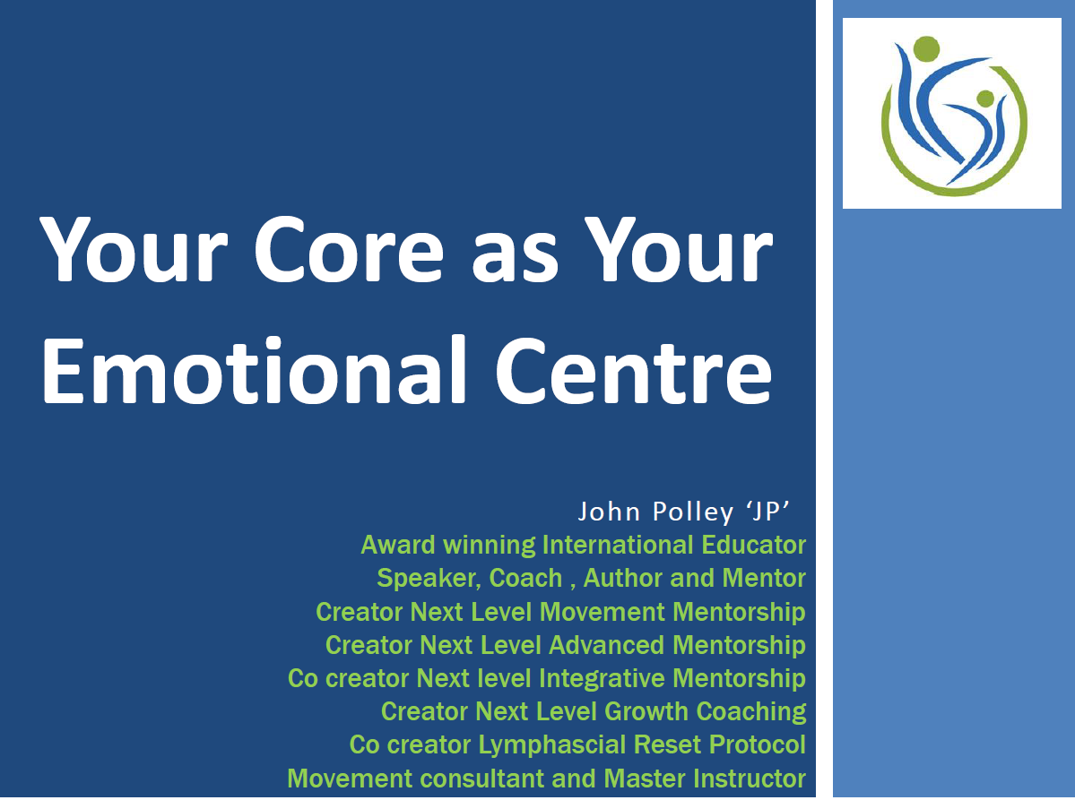 Your Core as your Emotional Centre (NZ REPS 0.5 CPDs)